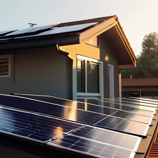 Diagram showing net metering explained.