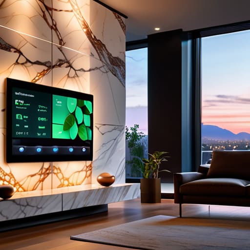 Managing smart home energy with technology.