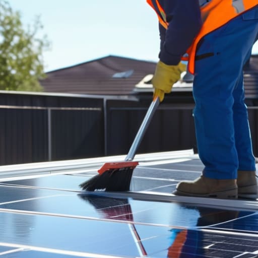 Safety Precautions for Cleaning Solar Panels