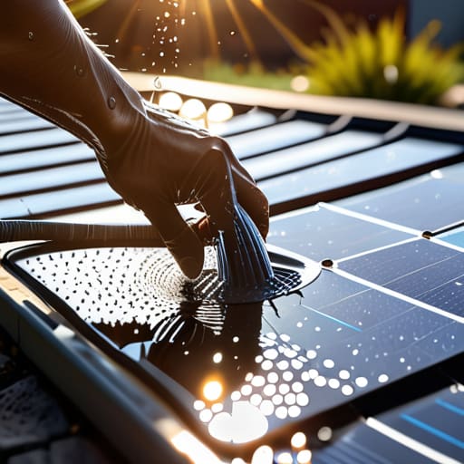 Cleaning solar panels: Small Steps, Big Savings.