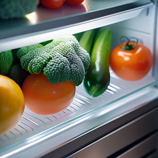 Routine freezer maintenance for better efficiency.
