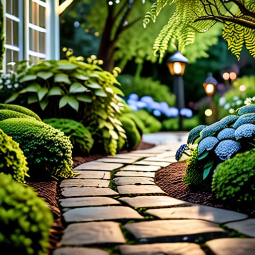 Using Solar Power for Garden Lighting